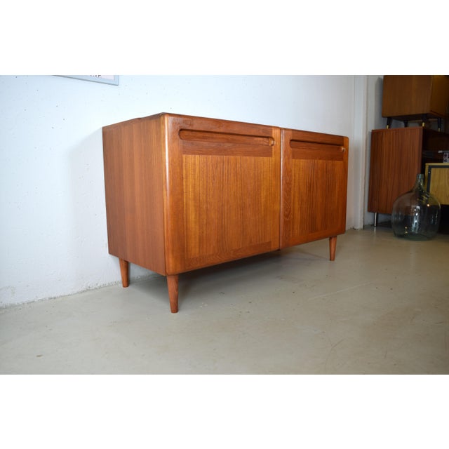 Wood Danish Teak Chest of Drawers by Kollund Möbler from Kollund Møbler, 1970s For Sale - Image 7 of 11