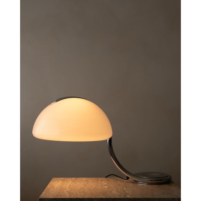 Serpente Model 599 Table Lamp by Elio Martinelli for Martinelli Luce, 1970s For Sale - Image 9 of 18