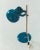 Blue Table Lamp from Elektrofém, 1970s, in Restored conditions. Designed 1970 to 1979 This piece is attributed to the...