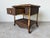 Mid-Century Modern Vintage Coastal Organic Bamboo & Woven Wicker One-Drawer Nightstand For Sale - Image 3 of 12