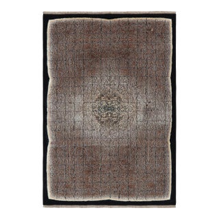 Rug & Kilim’s Contemporary Rug in Brown With Geometric Patterns “Imperial Edict” For Sale