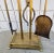 19th Century Ball Head Brass Fireplace Tools Set For Sale In Washington DC - Image 6 of 6