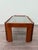 Wood Vintage Italian Coffee Table in Wood with Smoked Glass Top, 1970s For Sale - Image 7 of 10
