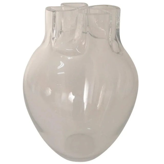 Signed Barbini Murano Glass Vase For Sale In New York - Image 6 of 6