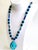 Artisan One-of-a-Kind Gemstone Necklace With Vintage Arizona Turquoise, Lapis Lazuli & Blue Chalcedony For Sale - Image 13 of 18