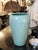 Mid-Century Modern C437 Green Ceramic Vase by Antonia Campi for Sci Laveno, Italy, 1960s For Sale - Image 3 of 8