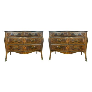 Antique Neapolitan Chests of Drawers, 1870 For Sale