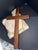 Religious Celestial Meet the Sea Hand Carved Cross For Sale - Image 3 of 4
