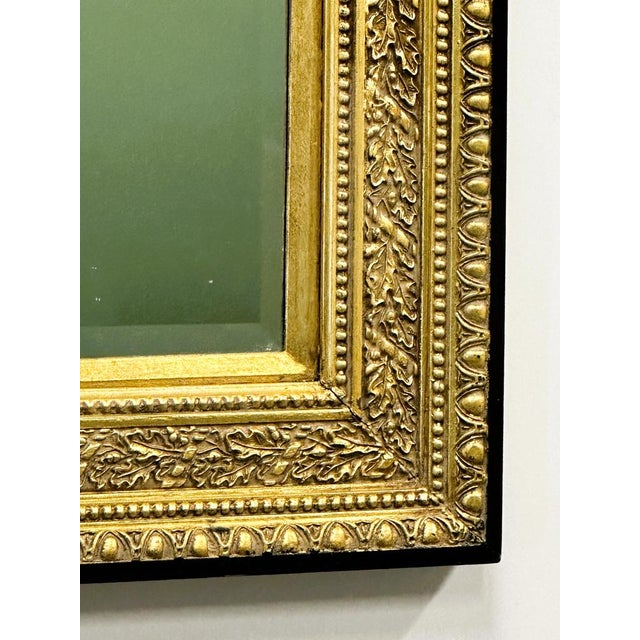 116cm wide x 86cm high x 4cm deep Add a touch of antique elegance to your décor with this large ornate black and gold...