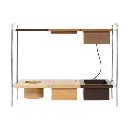 Oscar Console Table W/ Charging Box by Marqqa, Set of 8 For Sale