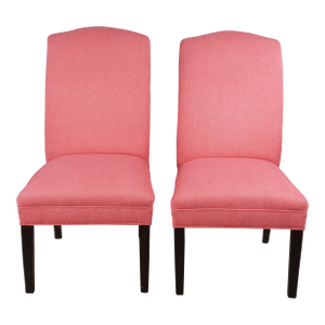 Cr Laine Dolce 1355 Herringbone Striped Dining Side Chairs - Set of 2