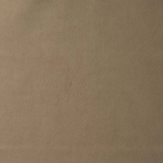 Schumacher Sample - Schumacher Vegan Suede Fabric in Fawn For Sale - Image 4 of 4