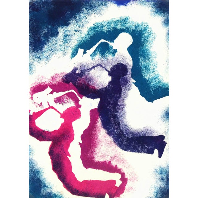 French Abstract - Saxophone Player For Sale