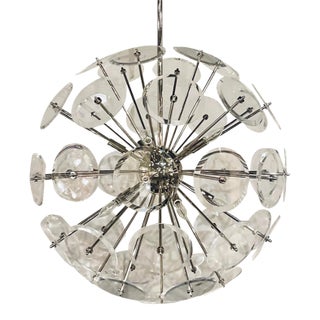 John Richard Mid-Century Modern Style Acrylic Sputnik Genesis Chandelier For Sale