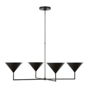 Paloma Contreras for Visual Comfort Signature Orsay XL Chandelier in Bronze