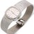 1970s 1970s Rolex Precision 2644 Vintage 1971 Silver Dial 18k White Gold Mesh Bracelet Watch For Sale - Image 5 of 12