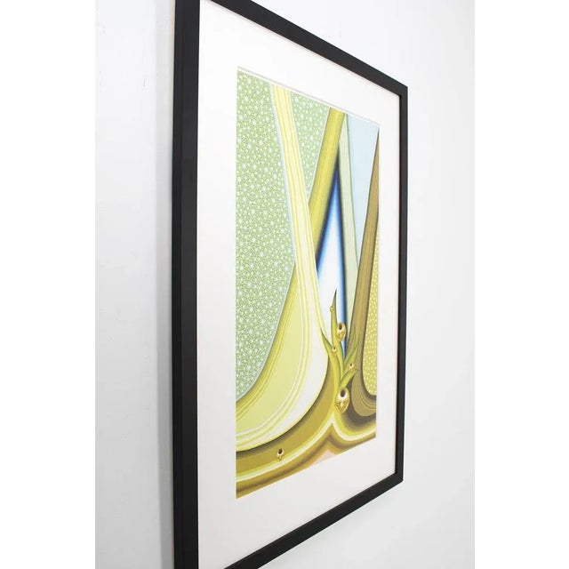 Modern Gijs van den Elshout, Composition, Gouache, Framed For Sale - Image 3 of 6