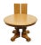 Richardson Brothers Oak Rustic Country French 47" Round Double Pedestal Dining Table 5442-381 For Sale - Image 11 of 11
