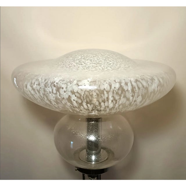 1960s Large Murano Glass Floor Lamp from Mazzega, 1960s For Sale - Image 5 of 12