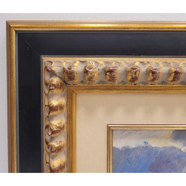 Damián Segarra Codina, Fluvial Landscape, 20th Century, Oil on Board For Sale - Image 14 of 18