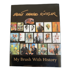 My Brush With History, Edward Everett Kinstler, Signed. Provenance Rudy Guiliani