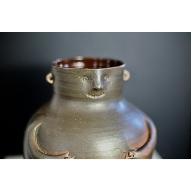 Ceramic Ceramic Anthropomorphic Vase, 1970s For Sale - Image 7 of 11