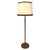 Mid-Century Modern Floor Lamps in Leather and Parchment, Germany, 1960, Set of 2 For Sale - Image 9 of 10