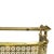Antique Brass Fender Fireplace Screen With Paw Feet C1920 For Sale - Image 4 of 12