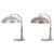Steel Table Lamps, 1960s, Set of 2 For Sale