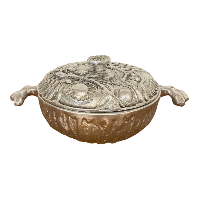 Mid-Century Modern Don Drumm Dish With Lid For Sale