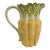 Vintage Fitz and Floyd Carrot Bunch Majolica Style Pitcher For Sale