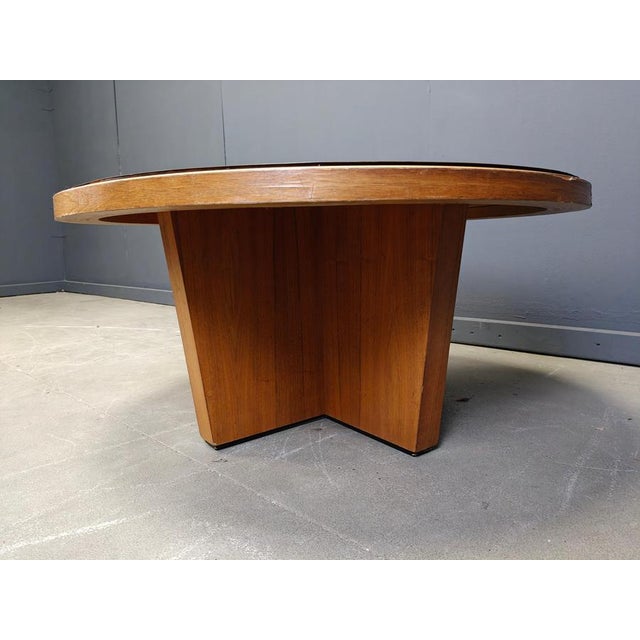 Scandinavian Etched Brass Coffee Table, 1960s For Sale - Image 4 of 12