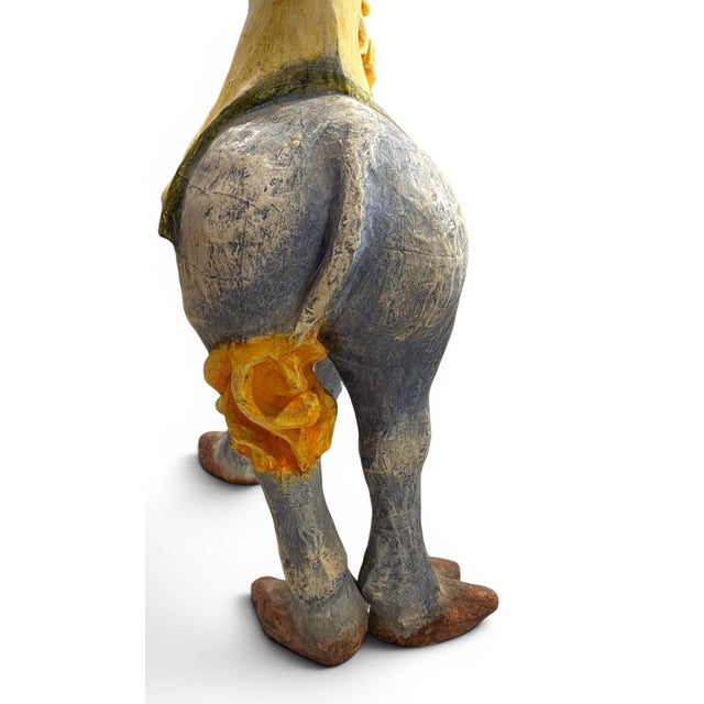 Fabulous Hand Made Paper Mache Camel For Sale - Image 9 of 9