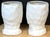 Pair of Large Cubist Head Form Planter Vases, Postmodern, 2000s For Sale - Image 4 of 12