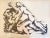 Ossip Zadkine, The Labor of Hercule: Fight Against Hippolyte, Queen of the Amazons, 1960, Lithograph For Sale - Image 4 of 4