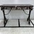 French 19th Century French Iron & Marble Table For Sale - Image 3 of 8