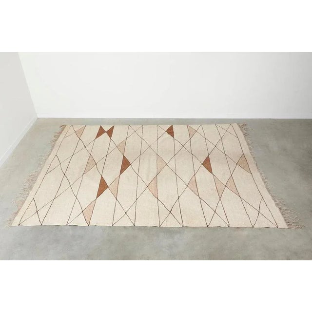 Large Wool Rug, 1970s For Sale - Image 6 of 9