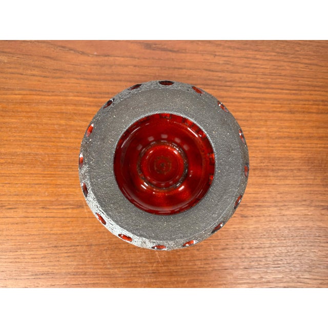 Mid-Century Modern Danish Studio Pottery Candleholder from Lovemose, 1960s For Sale - Image 9 of 18