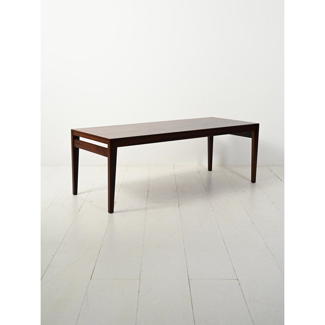 Rosewood Coffee Table by Severin Hansen for Haslev Møbelsnedkeri, 1960s For Sale - Image 13 of 13