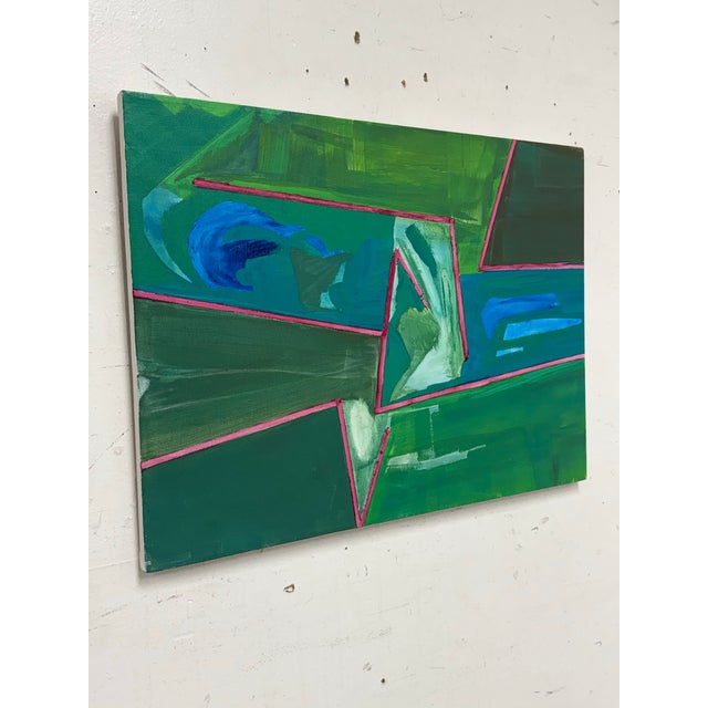Abstract Abstract Acrylic on Canvas, Circa 2009 For Sale - Image 3 of 12
