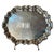 Silver Vintage Leonard Silver Plate Footed Serving Tray With Ornate Floral Engraving For Sale - Image 8 of 12