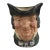 Vintage 1958 Royal Doulton Parson Brown Porcelain Toby Character Jug Mug For Sale