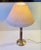 Mid-Century Swedish Table Lamp in Brass and Mahogany, 1960s For Sale - Image 6 of 11
