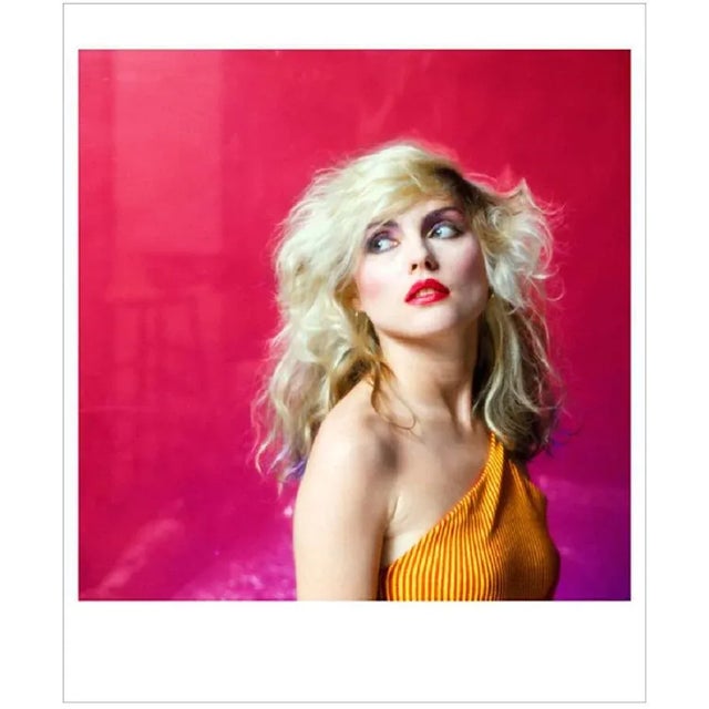 Pink Debbie Harry - Limited Edition Mick Rock Estate Print Debbie Harry in pink, 1978 (photo Mick Rock). All prints are...