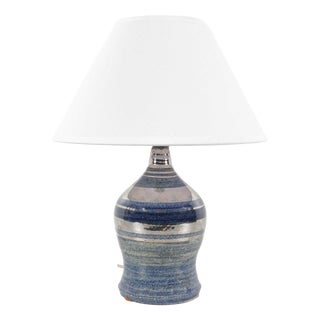 Vintage Ceramic Lamp from Georges Pelletier, 1960 For Sale