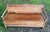 This antique wooden bench was handcrafted of solid pine by a Mennonite carpenter, and converts into a trundle bed (the...
