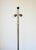 Art Deco Floor Lamp in Nickel-Plated Steel, 1930s, in Good conditions. Designed 1920 to 1949 European Plug (up to...