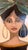 Contemporary 4ftx6ft Painting on Wood, Montecito Artist Erika Carter, Immigrant Woman From Mexico 'Tia Lola' For Sale - Image 3 of 3