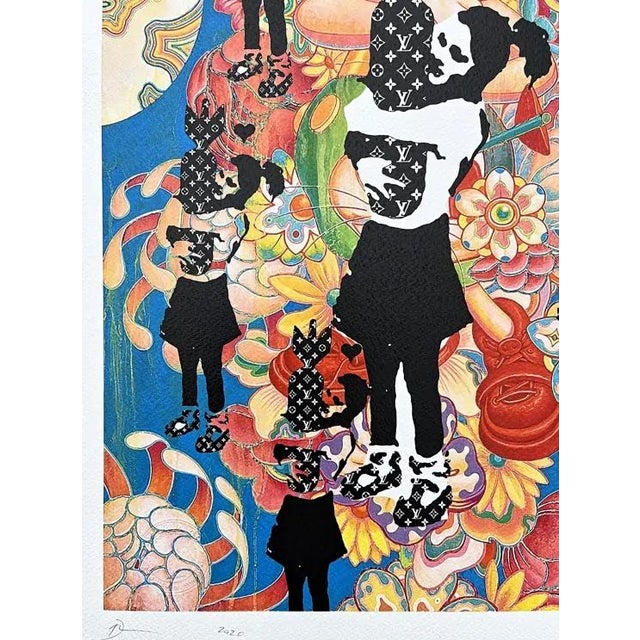Death Nyc - Banksy Bomb Love Girls - Limited Edition With Certificate For Sale - Image 4 of 5