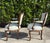Wood Antique French Louis XV Style Walnut Bergère Armchairs, a Pair For Sale - Image 7 of 18